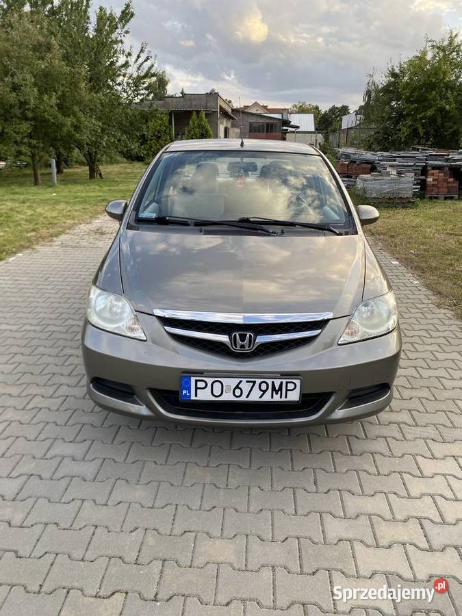 Honda City 14 salon 83 000 przebieg Luboń sprzedam