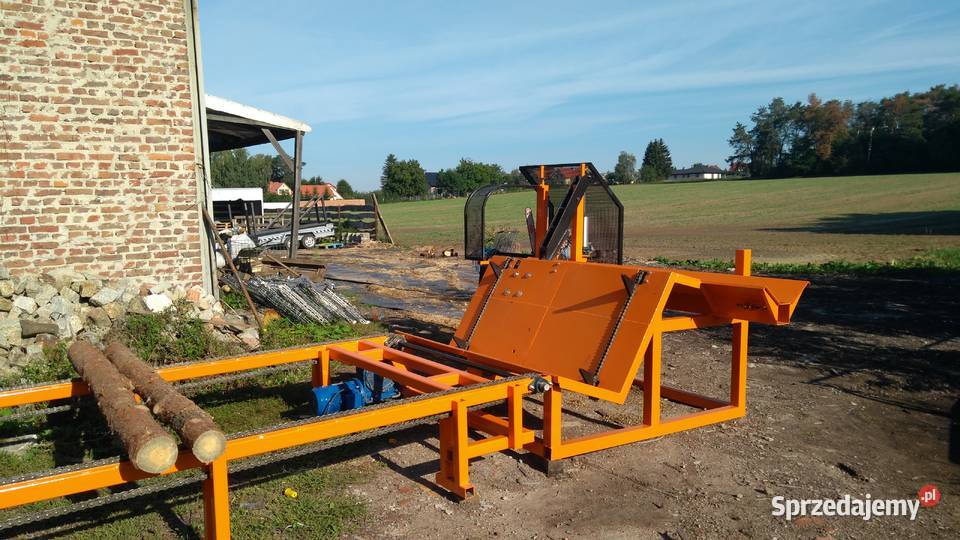 Przecinarka kłód dłużycy tartak producenci palet Rolnictwo lubelskie