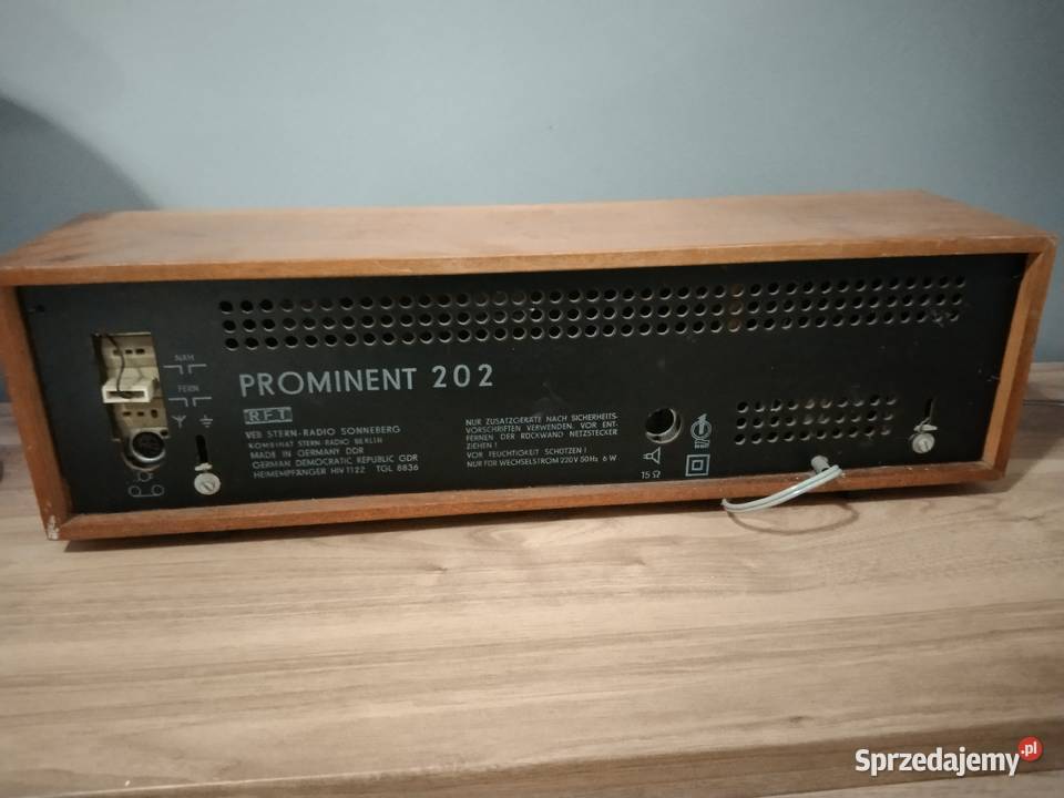 Stare radio PROMIDENT 202 Sprawne Świdnica sprzedam