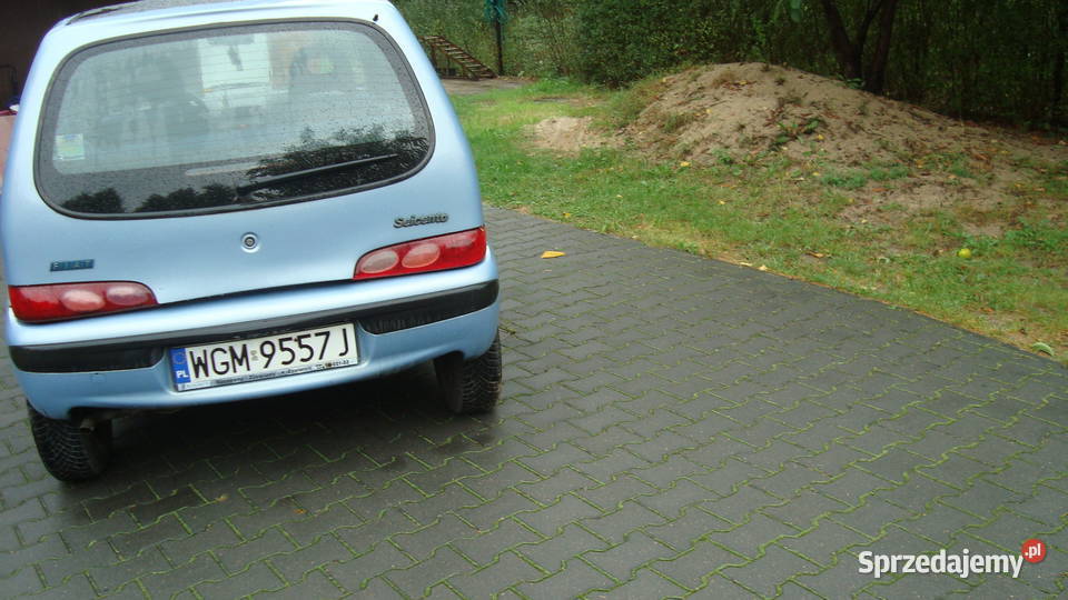 Sprzedam Fiata Seicento 44KM mazowieckie Henryszew