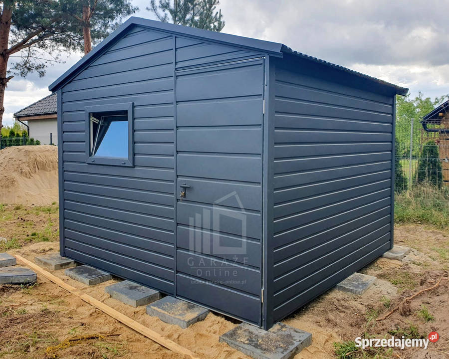 Schowek Domek Ogrodowy 3x3m Okno Pcv Drzwi Pozostałe Przasnysz