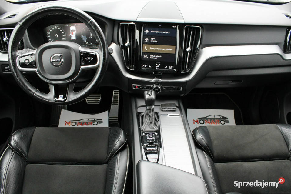 Volvo XC 60 RDESIGN 20 D4 190 AWD Salon pełny VAT Włocławek