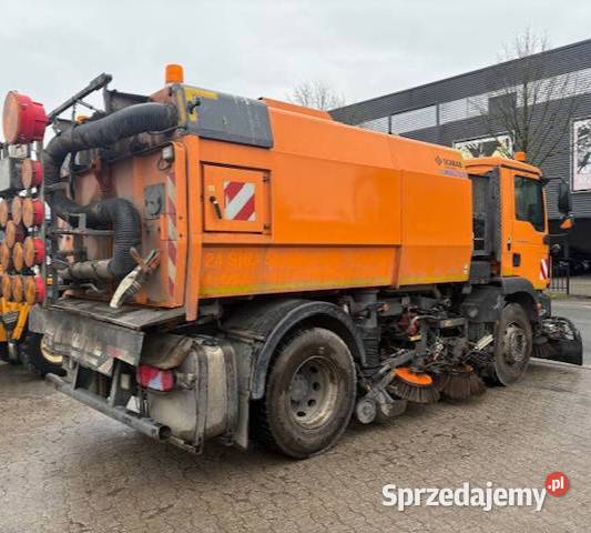 Drogowa Zamiatarka ulic Man Eur 6 Motoryzacja mazowieckie Warszawa