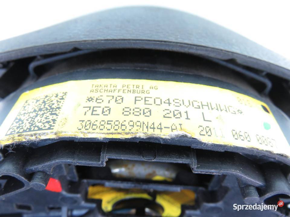 PODUSZKA KIEROWCY VW POLO V 6R 6C 7E0880201L