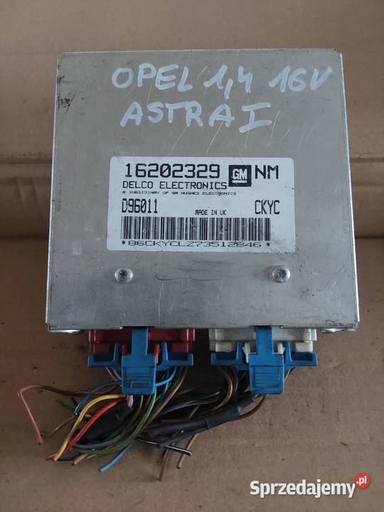 OPEL ASTRA F 14 komputer sterownik 16202329 świętokrzyskie Kielce