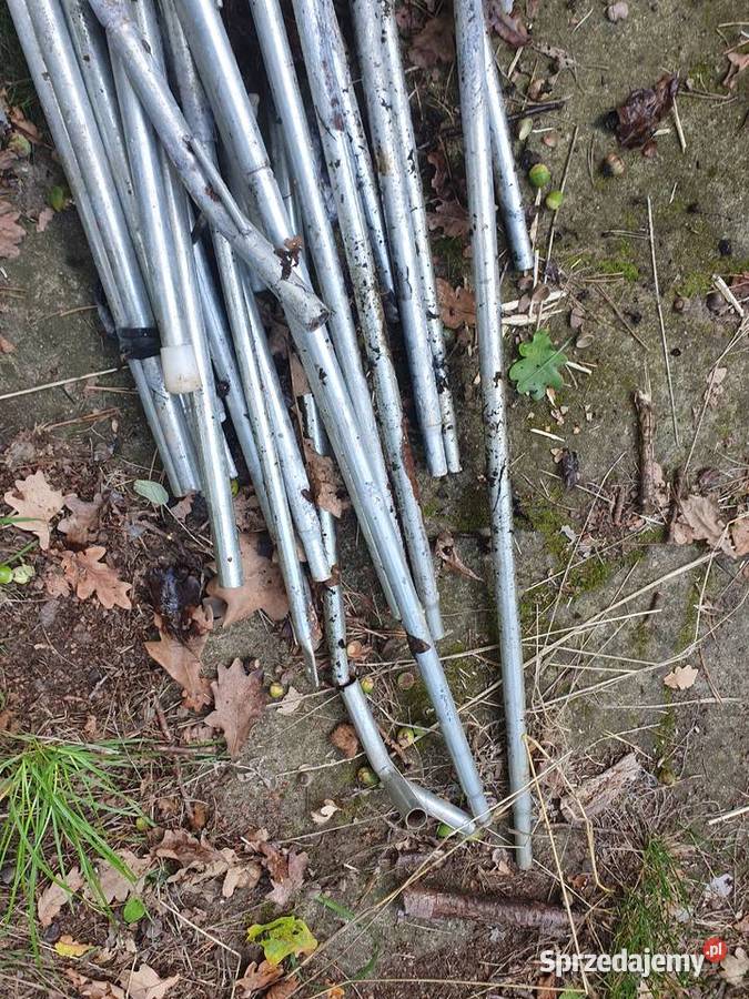 Rurki pręty wciskane ogrodowy stelaż namiotu