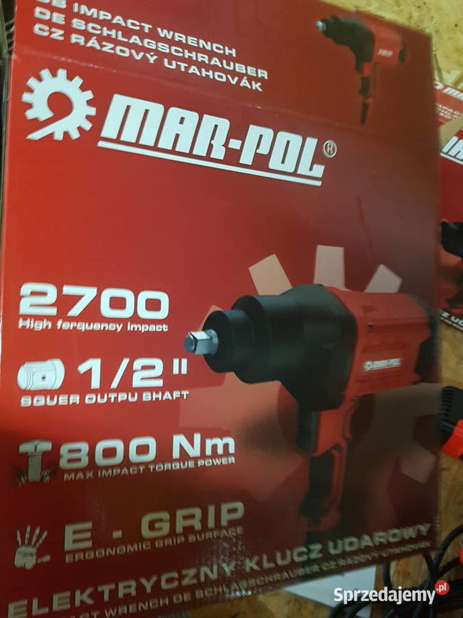 KLUCZ ELEKTRYCZNY UDAROWY MARPOL 800nm Mocny 12 Głogowa