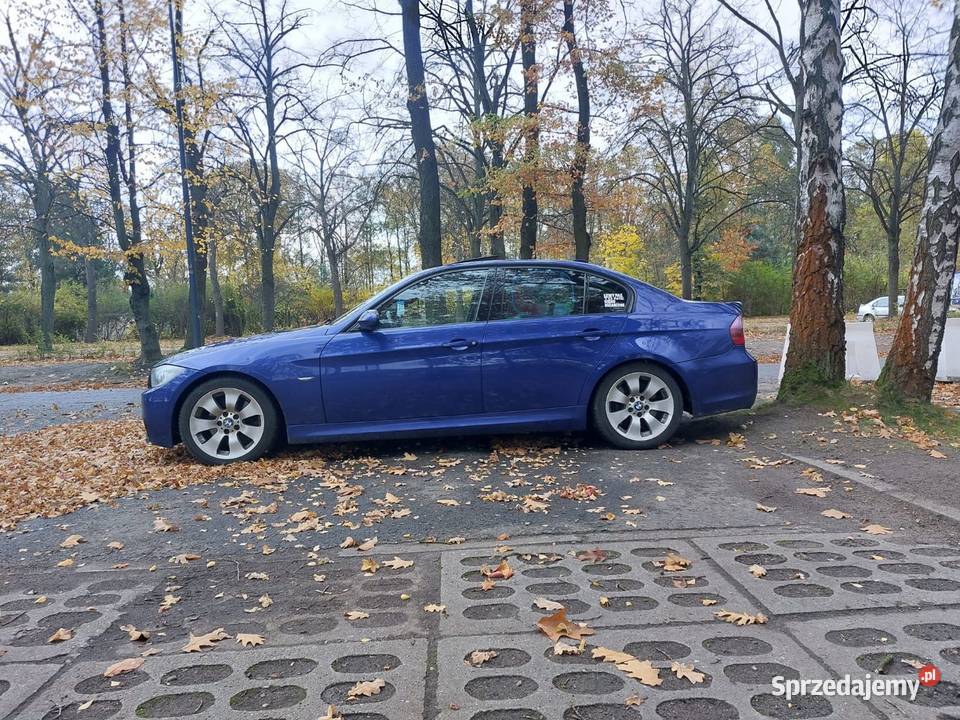 BMW e90 3 sedan 330d DIESEL 2007 231 mpakiet ogranicznik prędkości łódzkie Łódź sprzedam