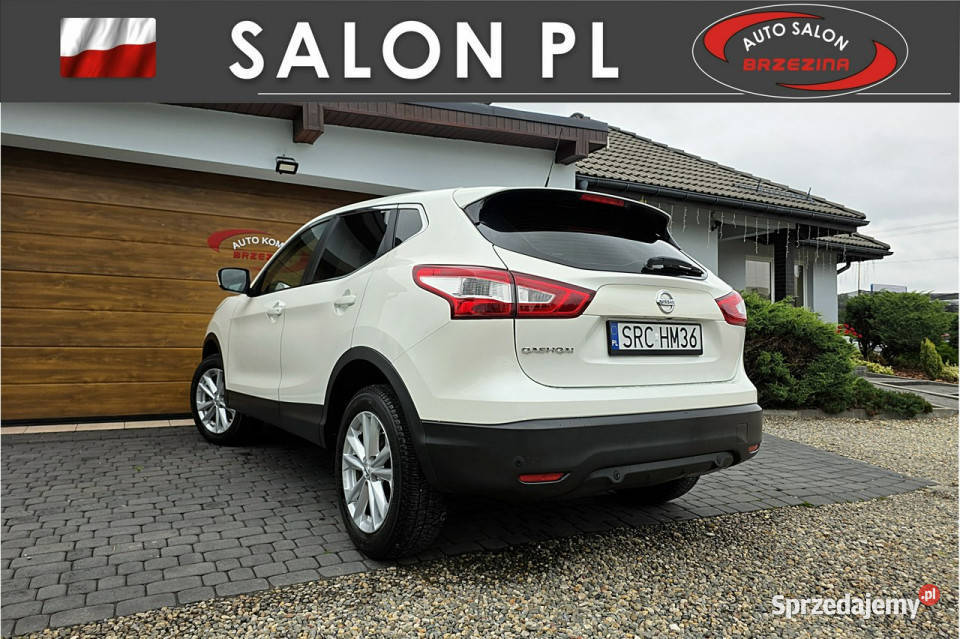 Nissan Qashqai krajowy bezwypadkowy nawigacja II 118000km
