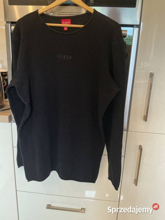 Sweter Czarny Męski GUESS XXL 3XL lubuskie Nowa Sól sprzedam