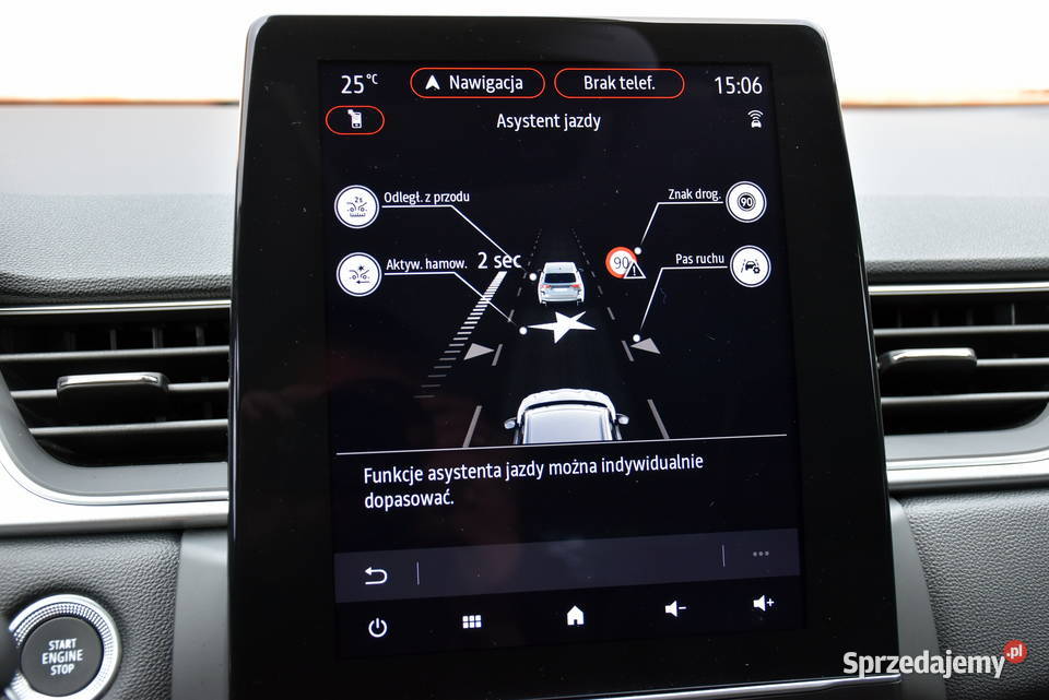 Renault Captur II Techno 16 ETECH Hybrid 143 nieuszkodzony łódzkie Zduńska Wola