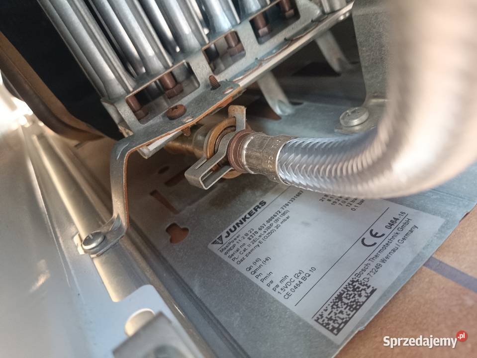 Terma Junkers Powercontrol piecyk do ogrzewania Ogrzewanie Wilamów-Parcela
