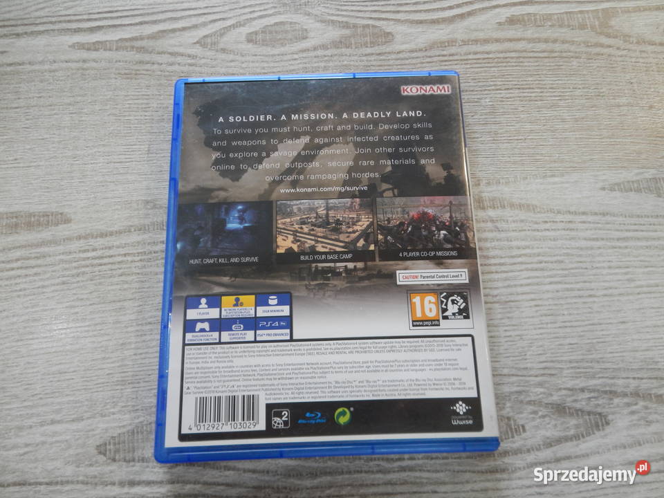 Gra 4 Metal Gear Survive Leżajsk