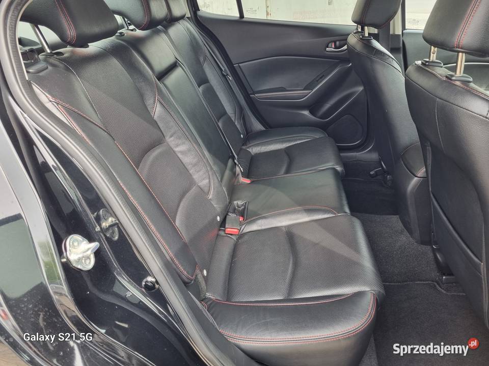 Mazda 3 20 120 nawigacja skóra ksenony alufelgi isofix mazowieckie Płońsk sprzedam