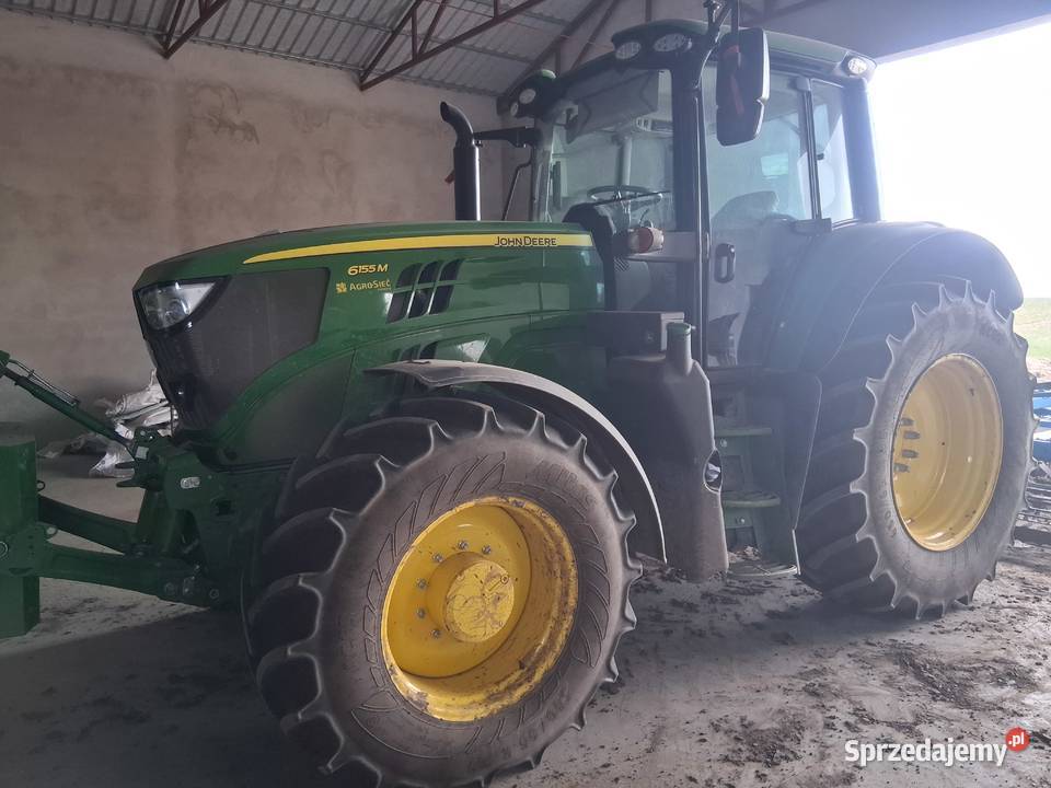 John Deere 6155m 2022r 619mtg wielkopolskie Gruntowice
