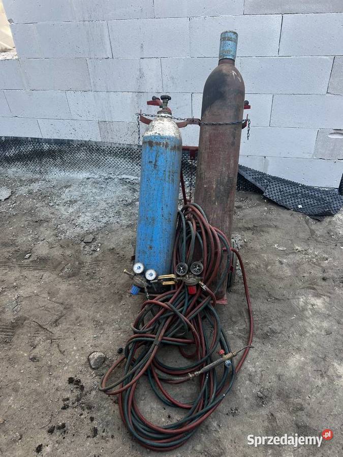 Zestaw do spawania gazowego wózek butle przewody podlaskie Dubiażyn