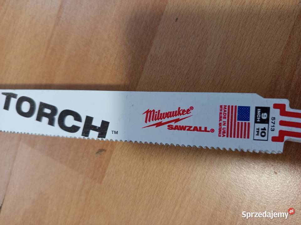 Nowy zestaw brzeszczotów Milwaukee TORCH HILTI lubelskie