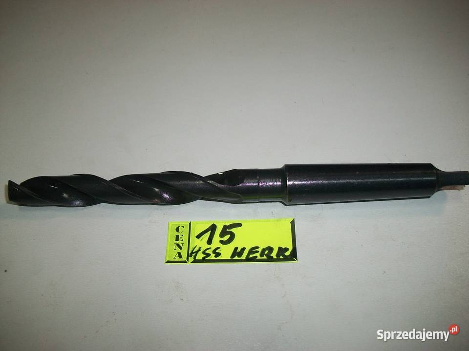 Wiertło 15 mm HSS stożkowe małopolskie Olkusz sprzedam