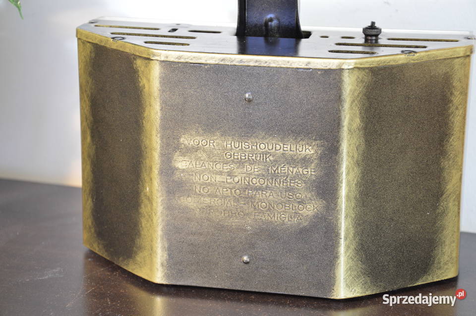 naciskowa WAGA 10 metalowa Niemiecka Jastrzębie-Zdrój