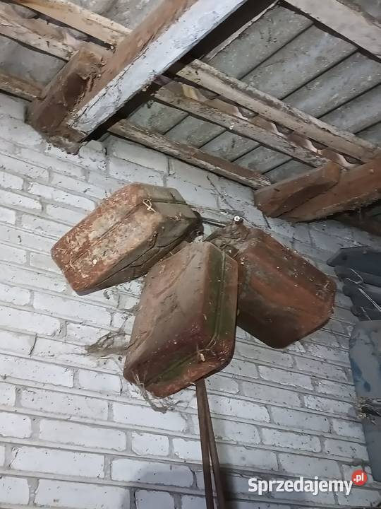 KANISTER METALOWY 20 L LITRÓW ORYGINAŁ PRL Ryki