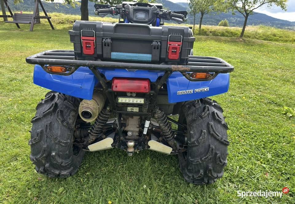 Kawasaki brute force 750 t3b 2014r niebieski Kasina Wielka