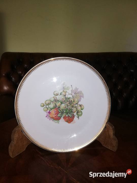 duży talerz z owocami łódzkie