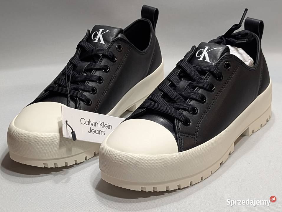 Nowe damskie skórzane buty calvin klein rozmiar 25.5cm Kraków