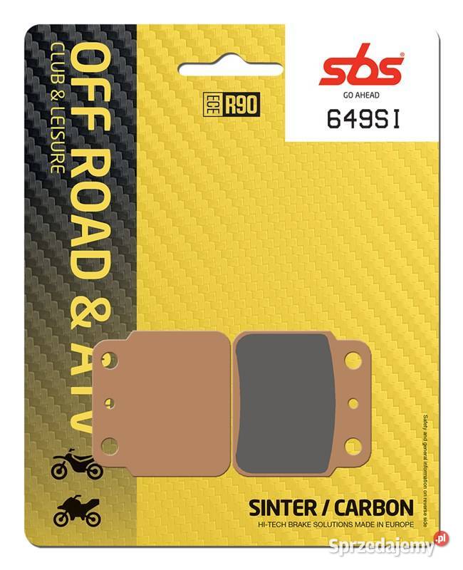 Klocki hamulcowe SBS 649SI SUZUKI LT 500 8795 Trzciel