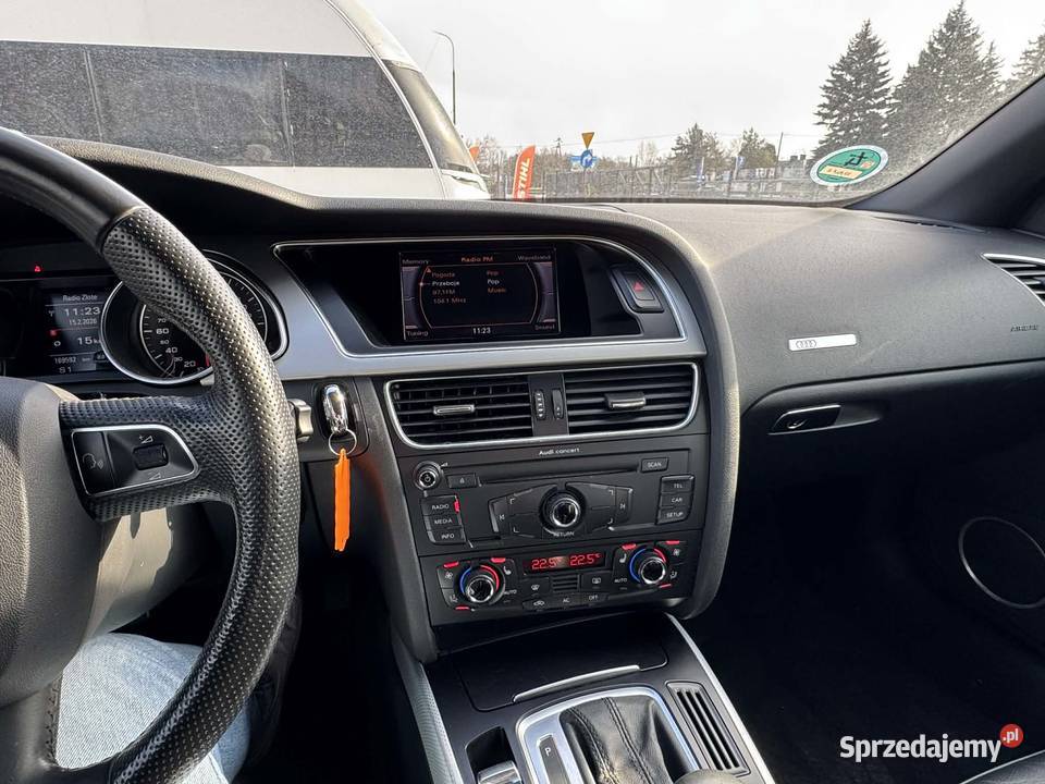 AUDI A5 CABRIO S Line Bang and Olufsen Automat bluetooth mazowieckie Pruszków