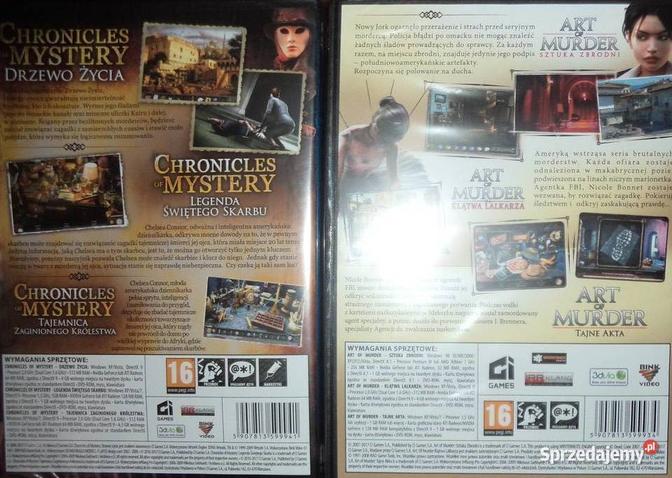 retro gry PC 4 sztuk Nostradamus TopWare CI