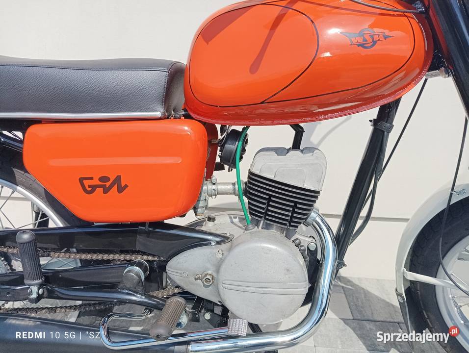 WSK125 M06 B3 Gil 1976 renowacji zamiana WSK