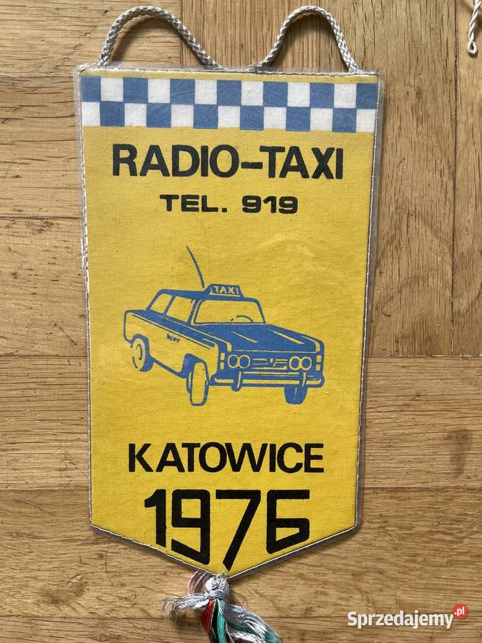 Polski Fiat 125p FSO 125p proporczyk Bydgoszcz