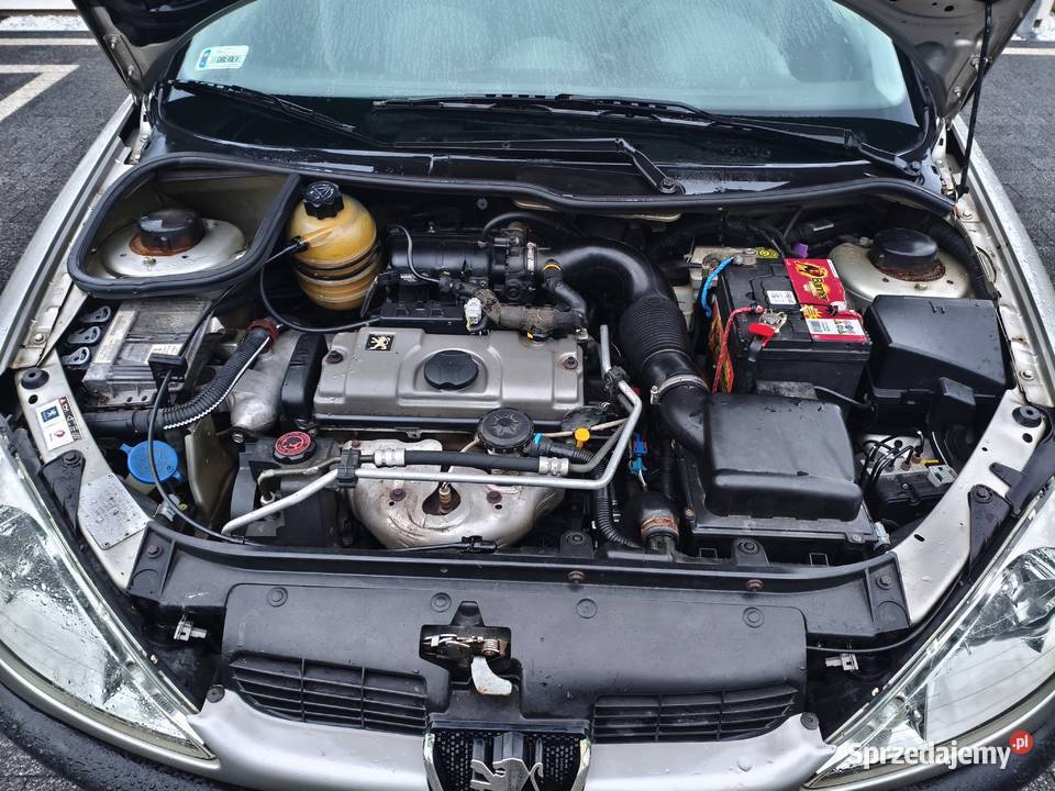 Peugeot 206 14 benzyna KFW 75 2005 przebieg benzyna dolnośląskie Bolesławiec
