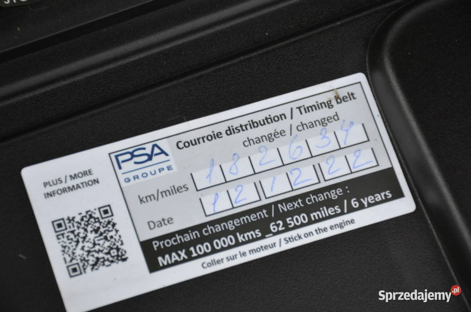 Peugeot 5008 12T 131 100Orglakier Serwis pełny VAT