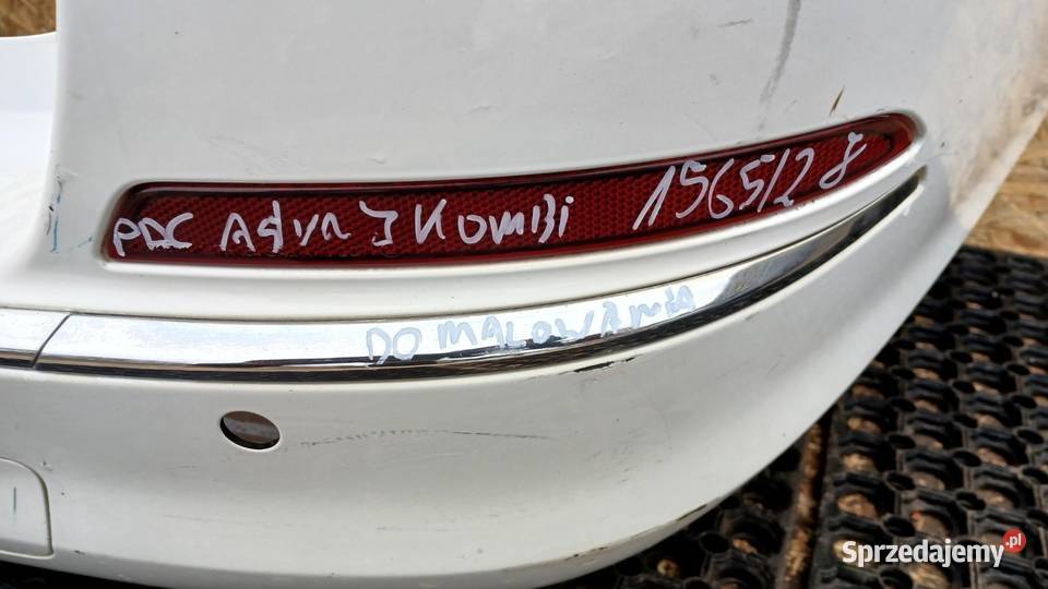 OPEL ASTRA J KOMBI ZDERZAK TYŁ PDC CHROM wielkopolskie Zbierkowo