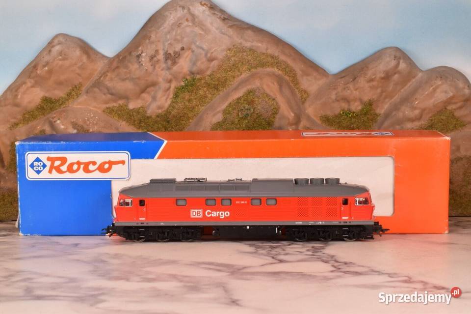 ROCO Lokomotywa Cargo PKP DB H0 187 cyfrowa Modelarstwo Katowice