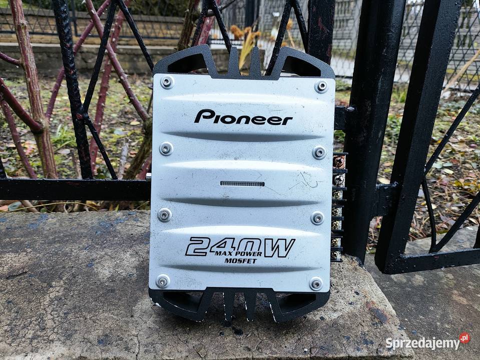 Wzmacniacz samochodowy 2 kanałowy Pioneer GMX372 Niegowonice