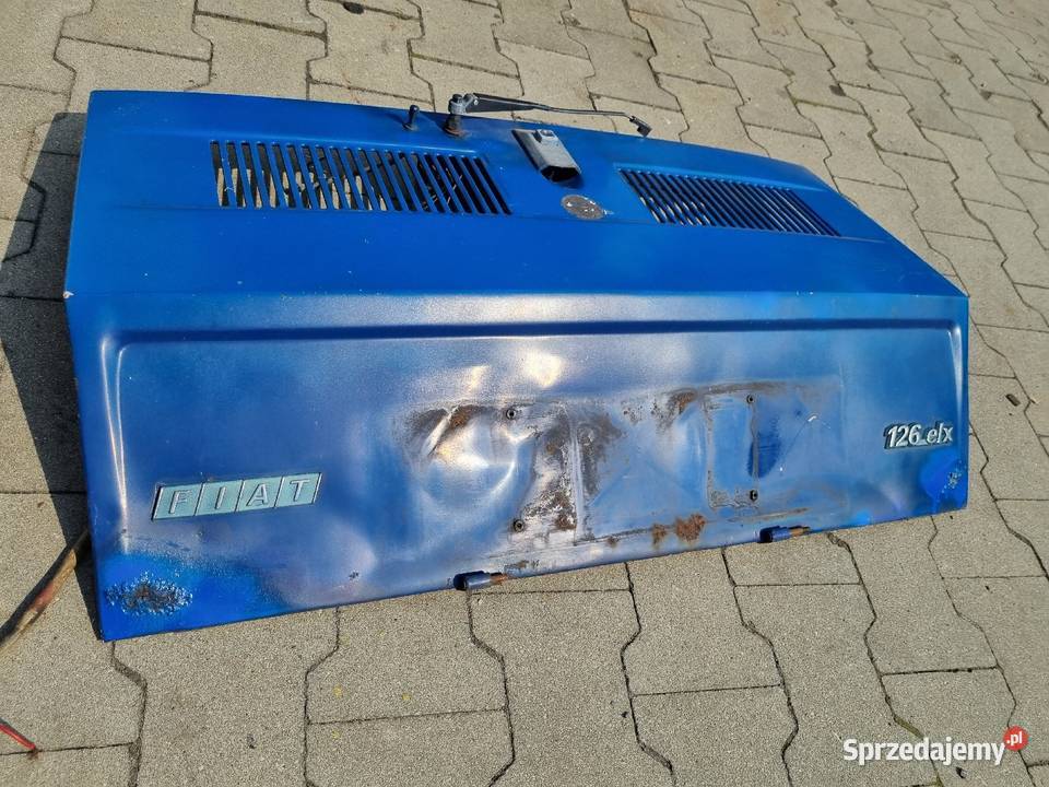 Klapa tylna Fiat 126 126p z Wycieraczka Nie BIS osobowe Skawina