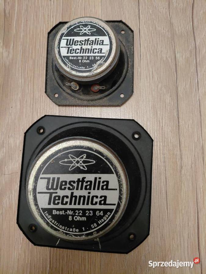 Głośniki Westfalia Technika do kolumn basowe 8 Gostynin