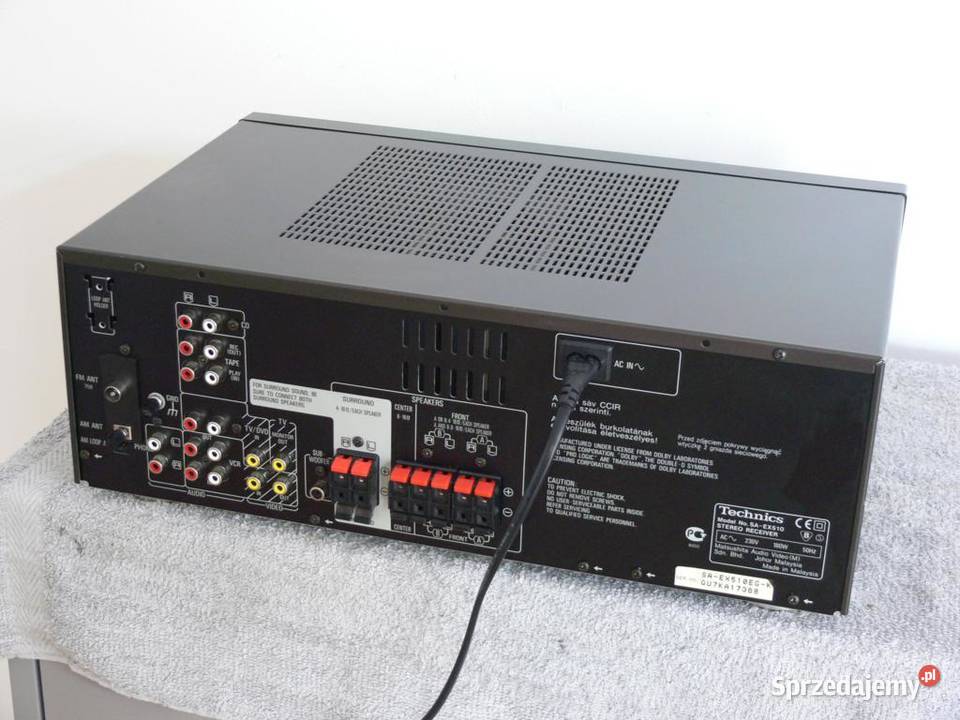 Amplituner Technics SAXE510 mocny WYSYŁKA Amplitunery