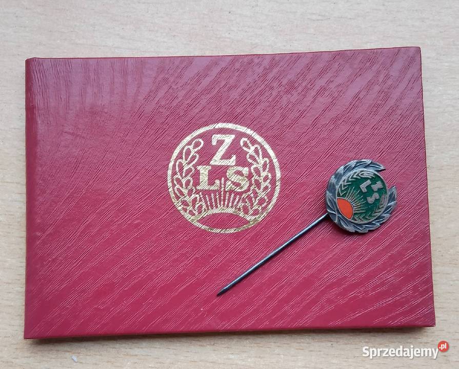 Legitymacja i odznaka srebrna LZS Nakło nad Notecią sprzedam