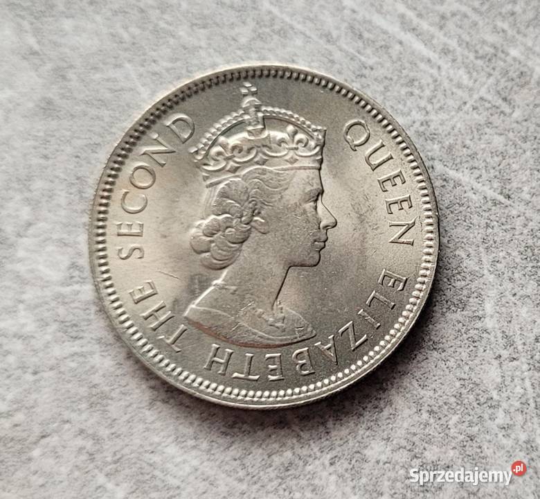 411 HONGKONG 50 Centów 1966 r Wola Kruszyńska