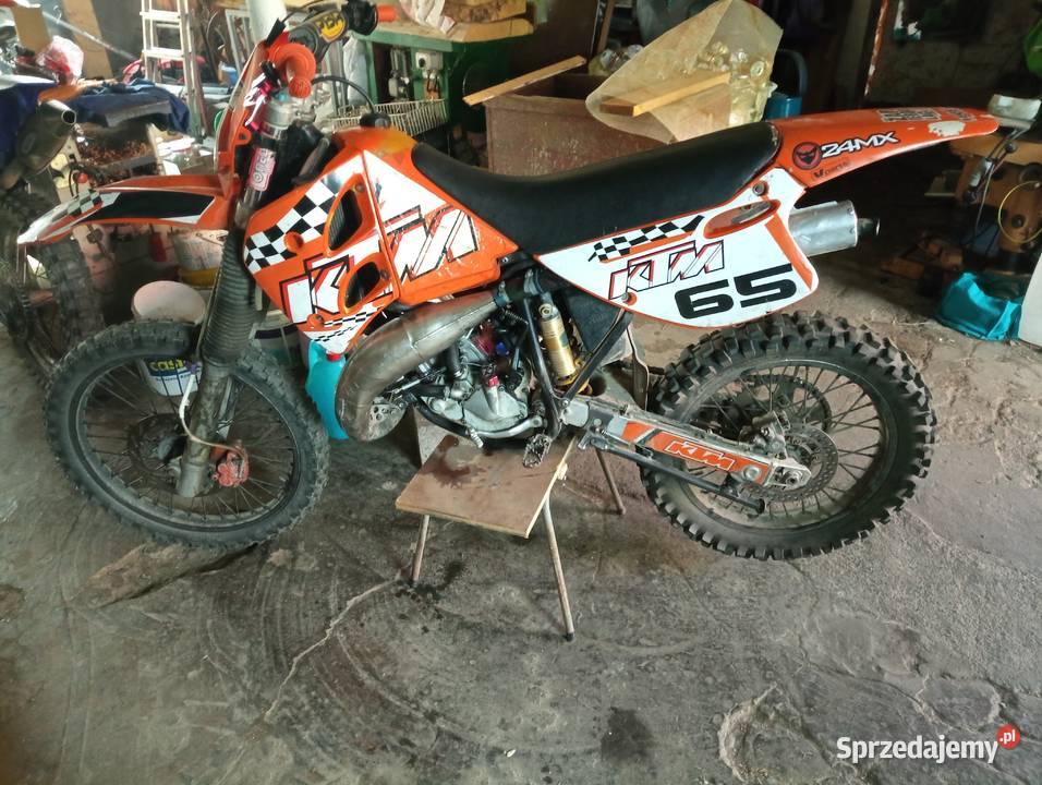 Sprzedam ktm gs 125 uszkodzona skrzynia Wołczyn