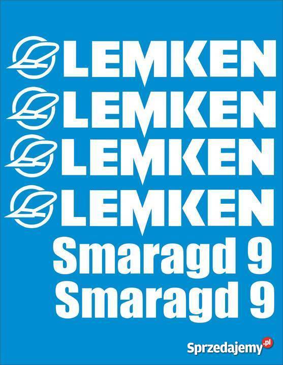 naklejki lemken smaragd 9 zamienniki Jeżewo