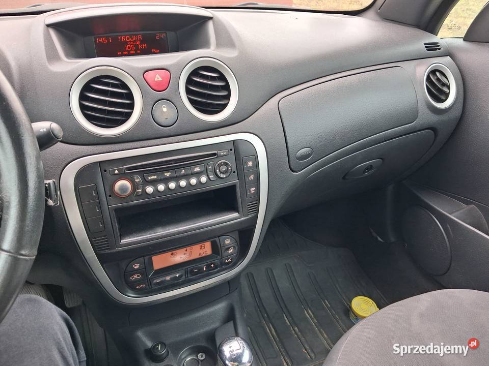 Citroen C3 automat 16 bejzyna 2007 r Hatchback wielkopolskie Sulęcinek