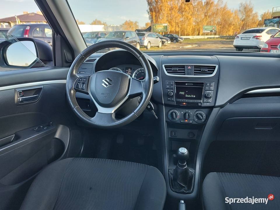 SUZUKI SWIFT 13 BENZYNA wiśniowy Leszno