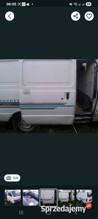 Nissan Vanette Osprzęt Silnika 20d Wozek Widłowy