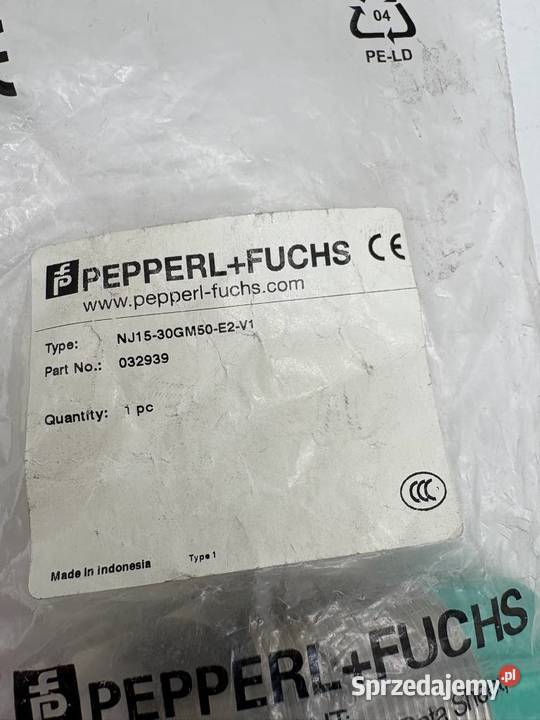 Pepperl Fuchs NJ1530GM50E2V1 032939 Czujnik mazowieckie sprzedam