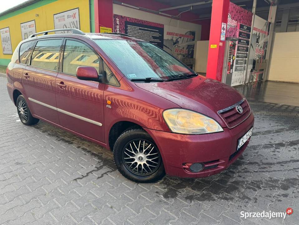 Toyota avensis verso kurtyny powietrzne