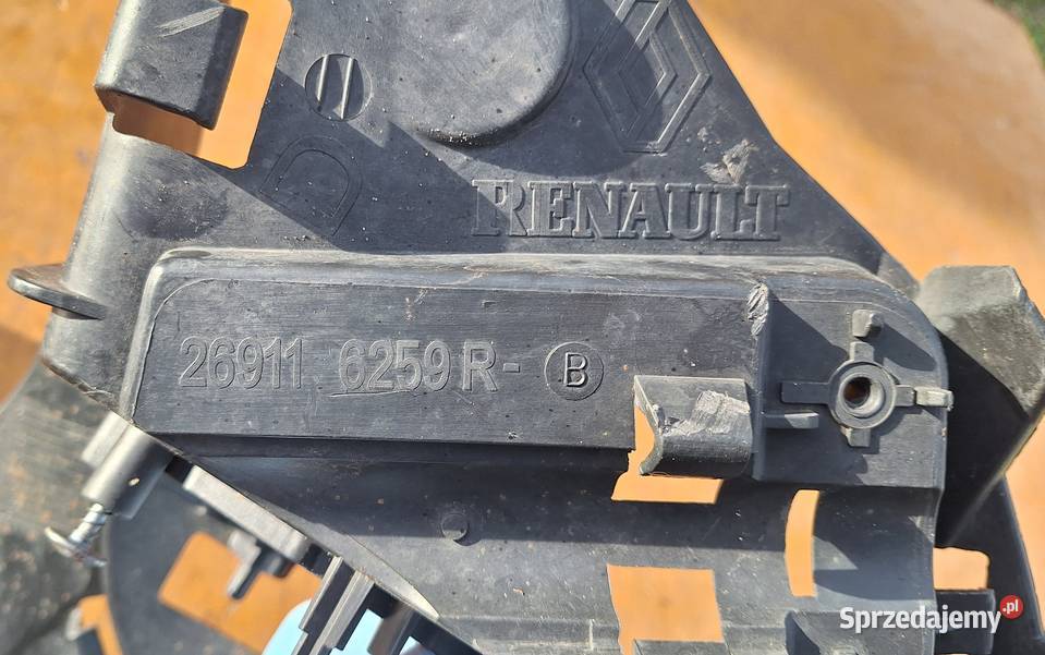 RENAULT SCENIC III ŚLIZG ZDERZAKA PRAWY PRZÓD Radom